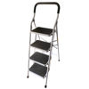 Imagen de ESCALERA HIERRO BLANCO 105-4 4 ESCALONES