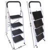 Imagen de ESCALERA HIERRO BLANCO 105-4 4 ESCALONES