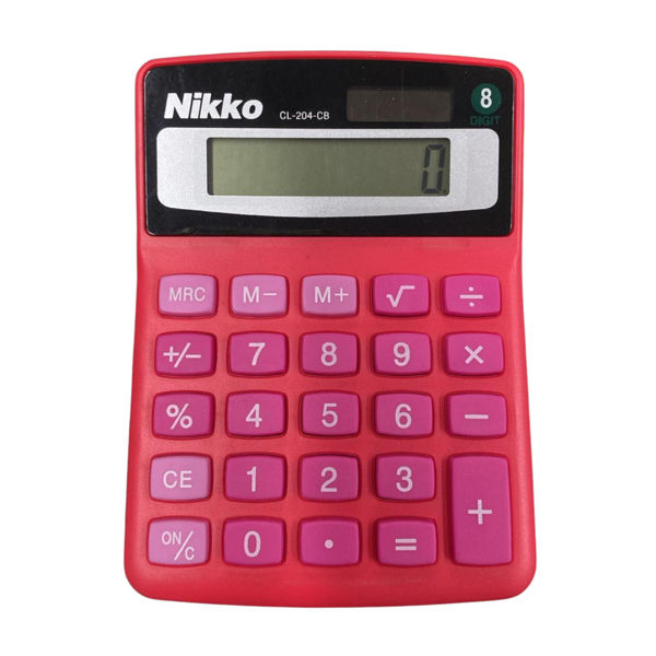 Imagen de CALCULADORA MESA CL204 NIKKO CAJA Y BLISTER