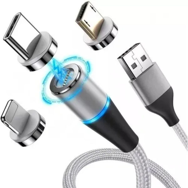 Imagen de CABLE MAGNETICO SDT13/SDT360  TIPO C/IPHONE/V8