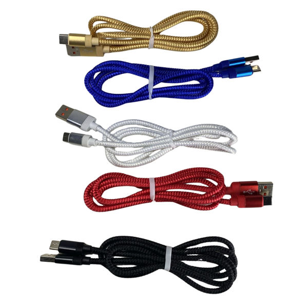 Imagen de CABLE DZ652 TIPO C LISO ENTELADO 1 METRO SUELTO