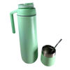 Imagen de TERMO 180ML-1200ML +  MATES+ BOMBILLA - ACERO INOX*- -2-22-