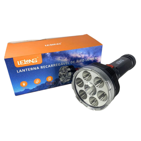 Imagen de LINTERNA LED RECARGABLE  LELONG-LE-LT0193