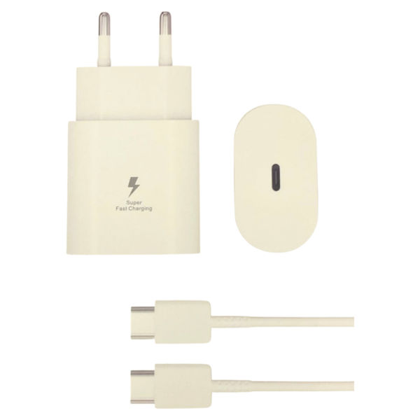 Imagen de CARGADOR PARED TIPO C CON CABLE CDT25W-C