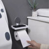 Imagen de PORTA ROLLO BAÑO AUTOADHESIVO H014 18X11.5CM