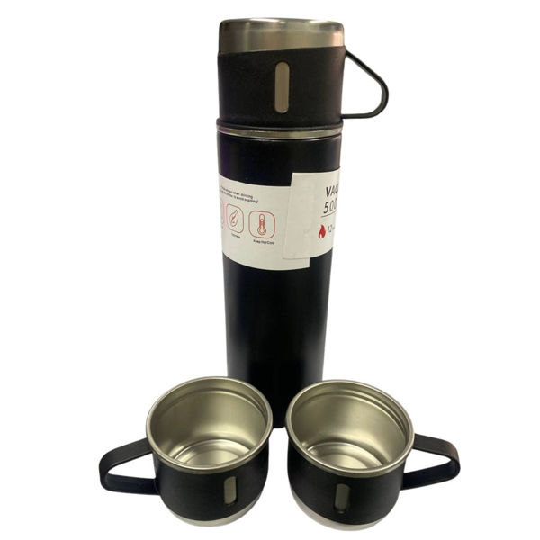 Imagen de TERMO 500ML + 3 TAZAS EN CAJA-TZ303