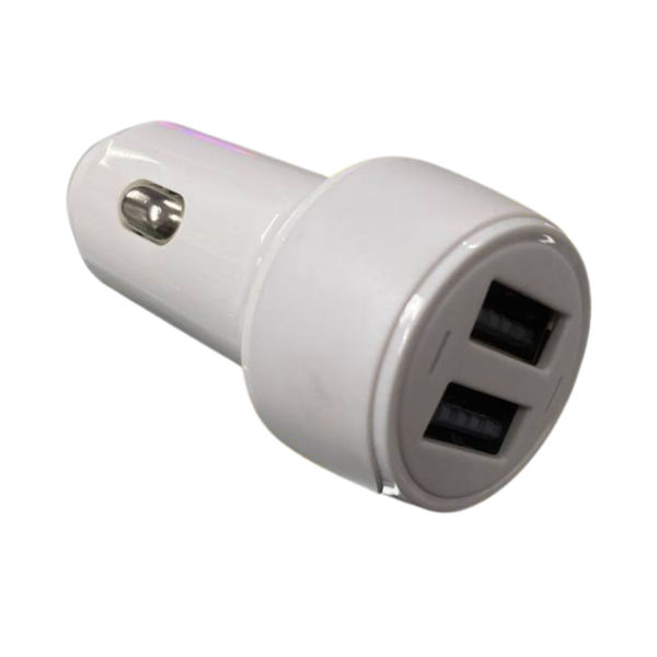 Imagen de CARGADOR AUTO 2AMP 2USB CC-330