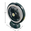 Imagen de VENTILADOR HBVM-LR001 C/LUZ Y BATERIA ROJEM