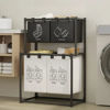 Imagen de CANASTO PLEGABLE PARA ROPA SUCIA-YH6903 57X44X97CM