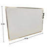 Imagen de PIZARRA BLANCA BORDE ALUMINIO 35X50-AMB3550