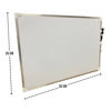 Imagen de PIZARRA BLANCA BORDE ALUMINIO 25X35
