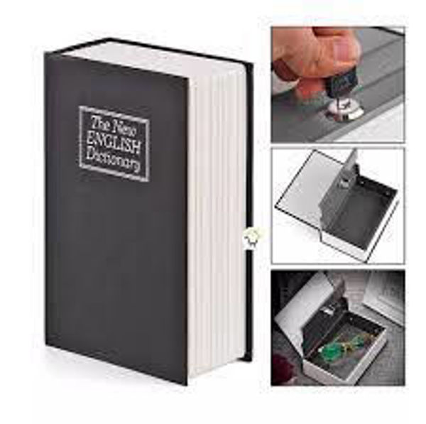 Imagen de CAJA SEGURIDAD FORMALIBRO  26.5x20x6.5cm C/CONTRASEÑA-KBS803