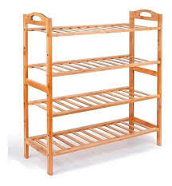 Imagen de ZAPATERA  BAMBU 4 PISOS LARGA-DJL94