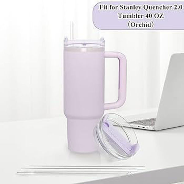 Imagen de VASO TERMICO QUENCHER TAPA TRANSPARENTE 40 OZ--QCB-4082