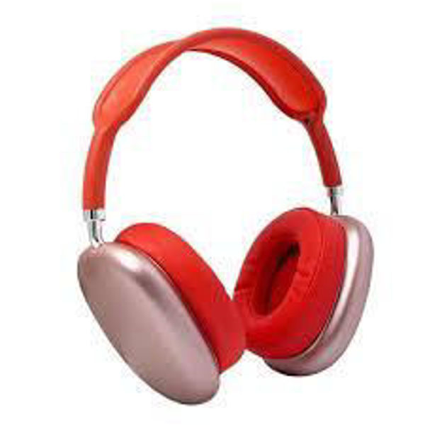 Imagen de AURICULAR VINCHA BLUETOOTH- F9/P9-ROJO