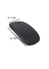 Imagen de MOUSE INALAMBRICO CHATO 176087-B602