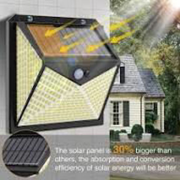 Imagen de LAMPARA SOLAR PARA EXTERIOR RECARGABLE 40SMD-T2866-