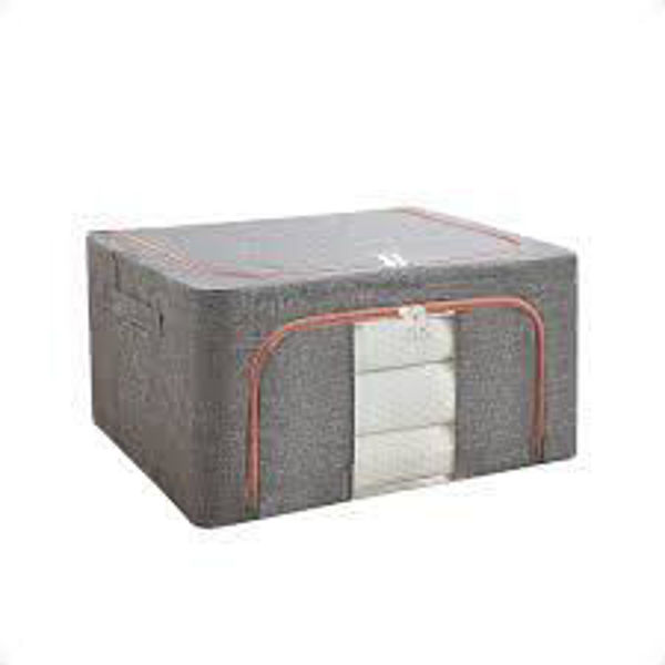 Imagen de CAJA ORGANIZADORA ALMACENAJE PLEGABLE FPA6040 60X40X35-GRIS
